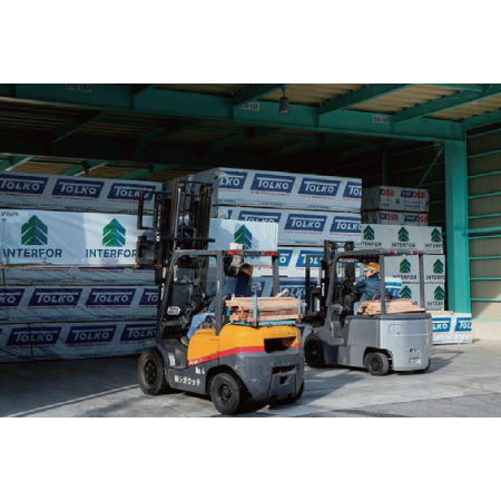 プレカット工場